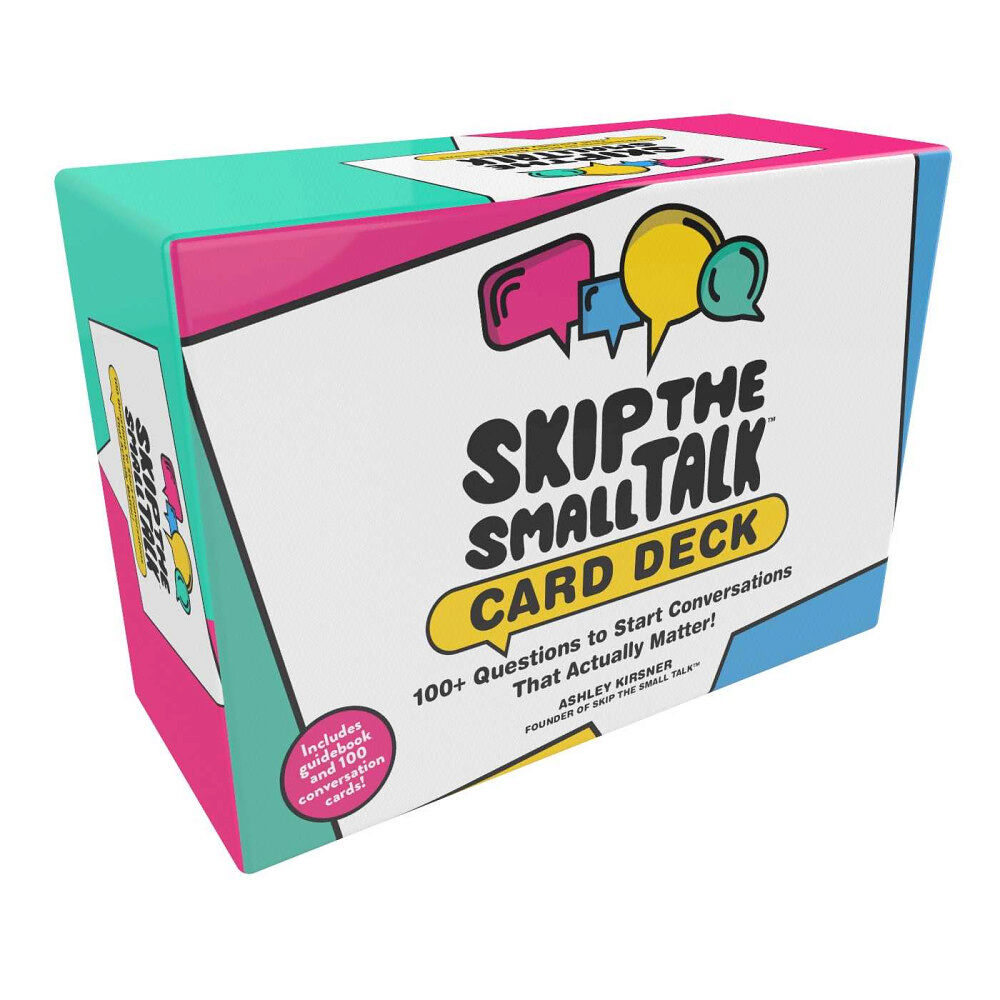 Simon & Schuster Skip the Small Talk Card Deck