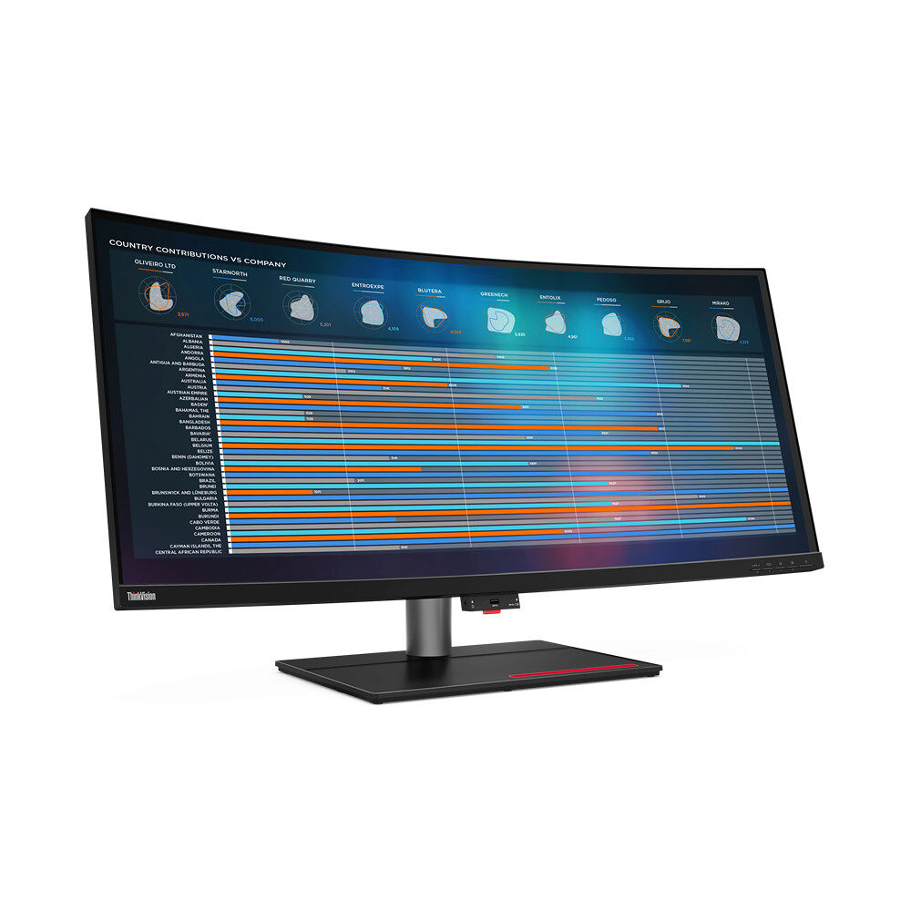 Lenovo Lenovo ThinkVision P40w-20 - LED-skärm - böjd - 40" - HDR - Campus