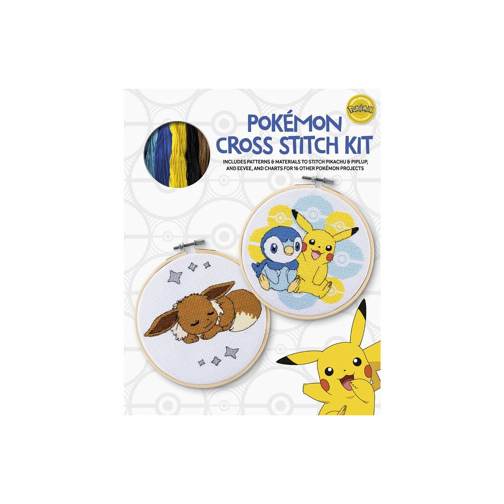 DAVID & CHARLES LTD Pokémon Cross Stitch Kit (häftad, eng)