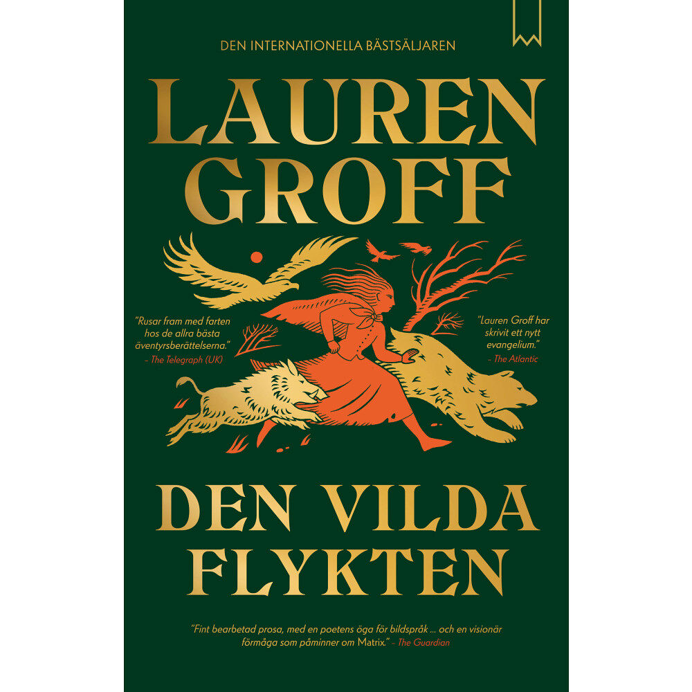 Lauren Groff Den vilda flykten (inbunden)