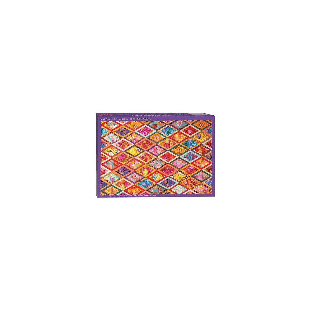 C  T Publishing Kaffe Fassett's Diamond Quilt Jigsaw Puzzle : 1000 Pieces