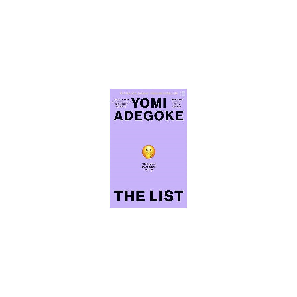 Yomi Adegoke The List (häftad, eng)