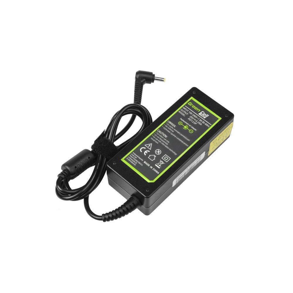 Green Cell Green Cell AD123P eladaptrar inomhus 65 W Svart