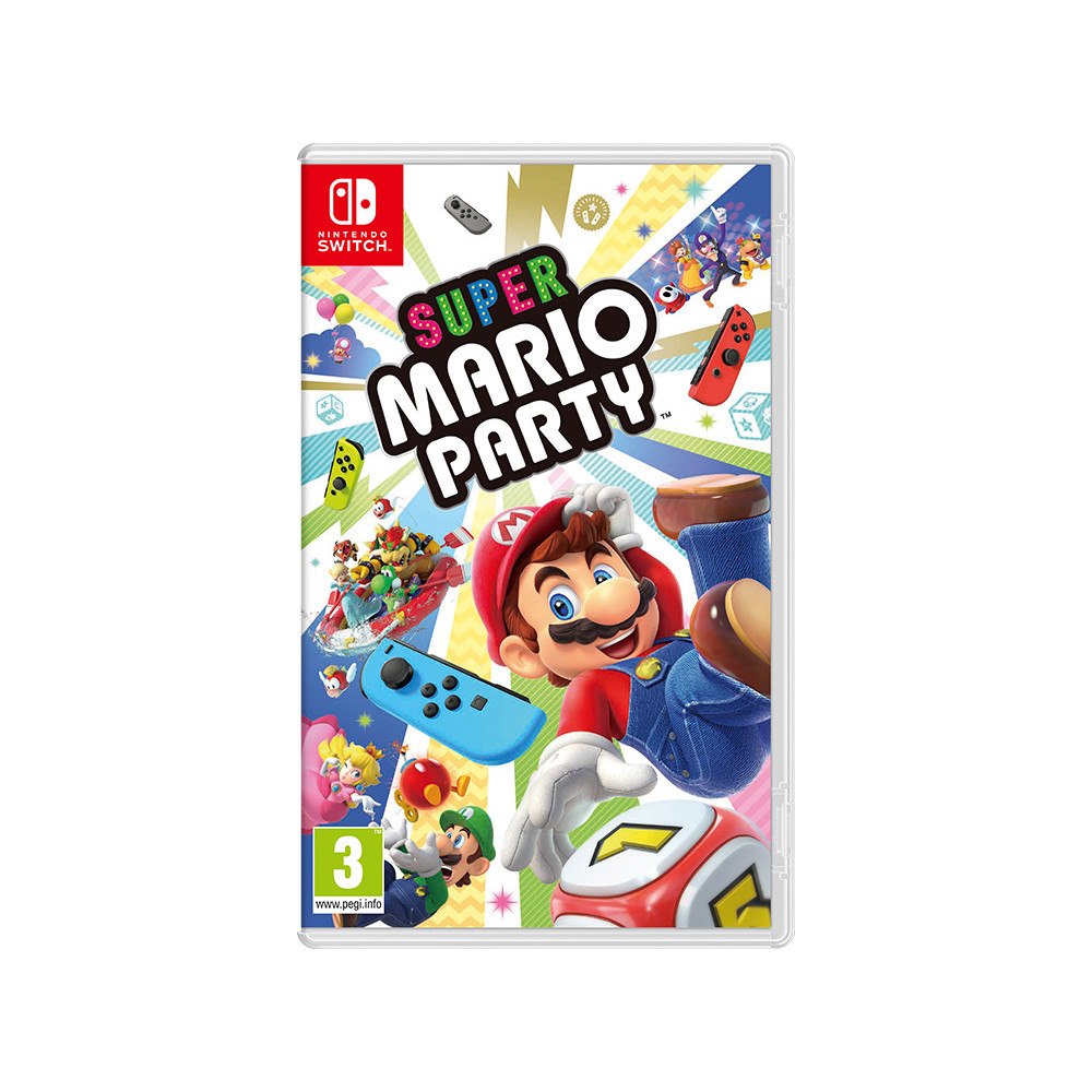 Nintendo Nintendo Super Mario Party Standard Förenklad kinesiska, Tyska, Nederländska, Engelska, Spanska, Franska, Italienska, Ja...