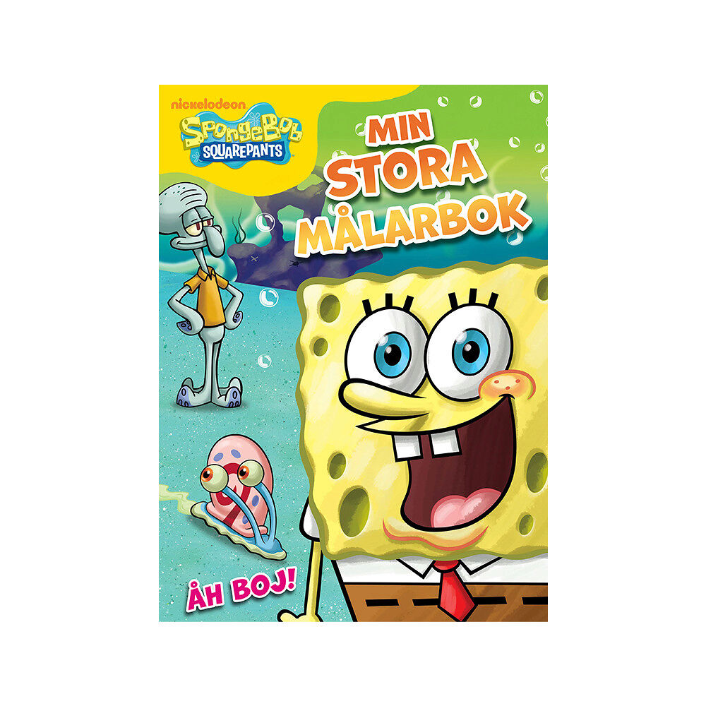 Stephen Hillenburg SvampBob Fyrkant. Min stora målarbok : Åh boj! (häftad)