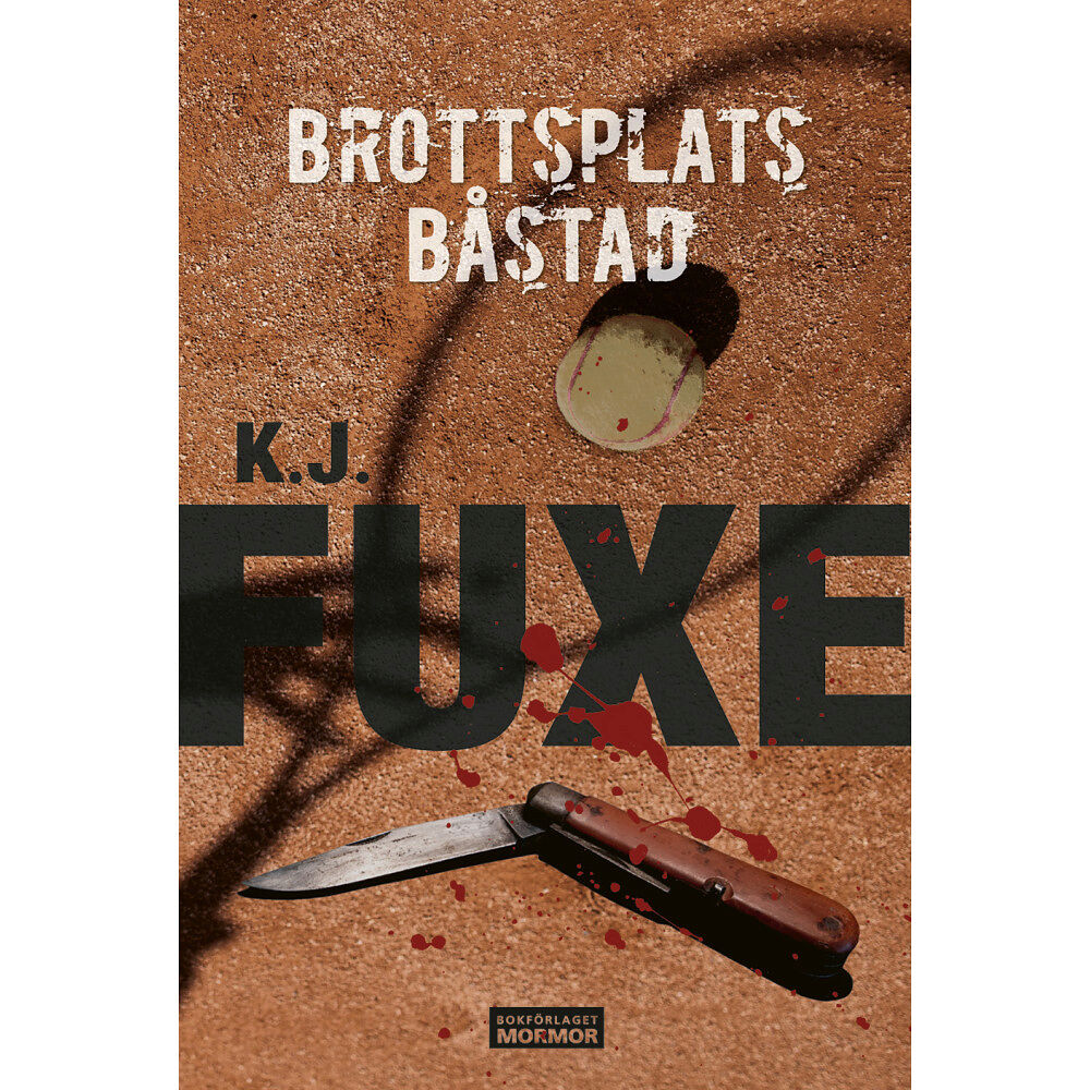 Jörgen Fuxe Brottsplats Båstad (bok, danskt band)