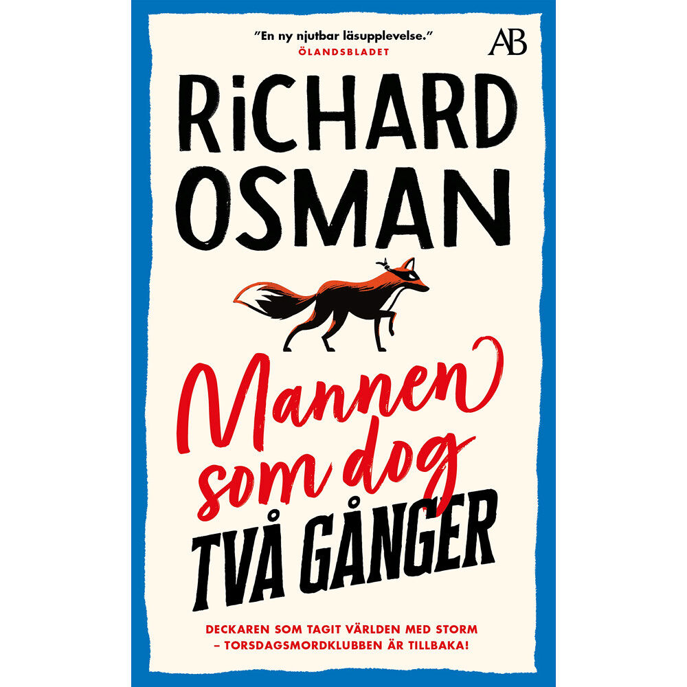 Richard Osman Mannen som dog två gånger (pocket)