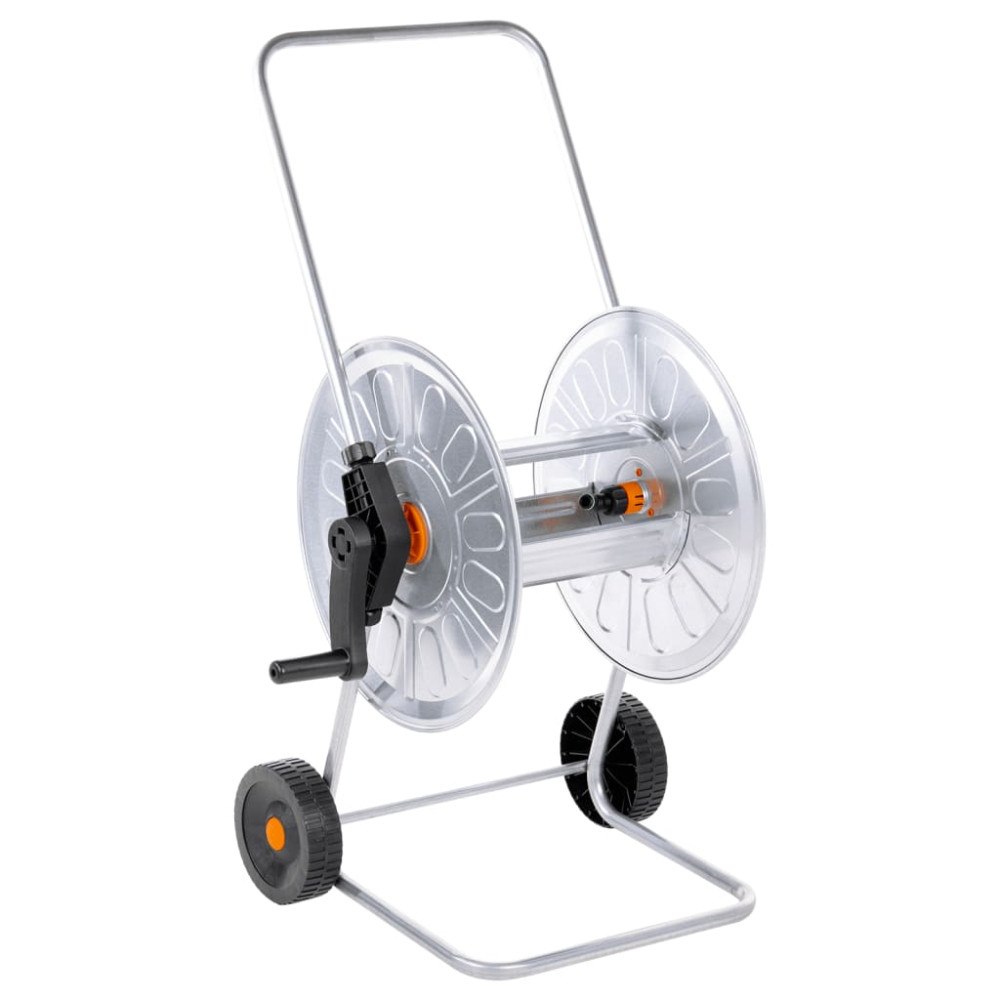 vidaXL Slangvagn för 80 m 1/2" eller 50 m 3/4" stålslang