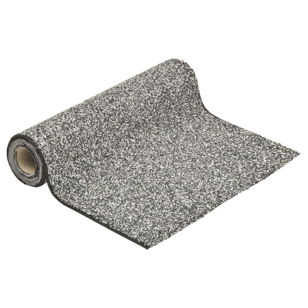 vidaXL Kantmatta grå 500x100 cm