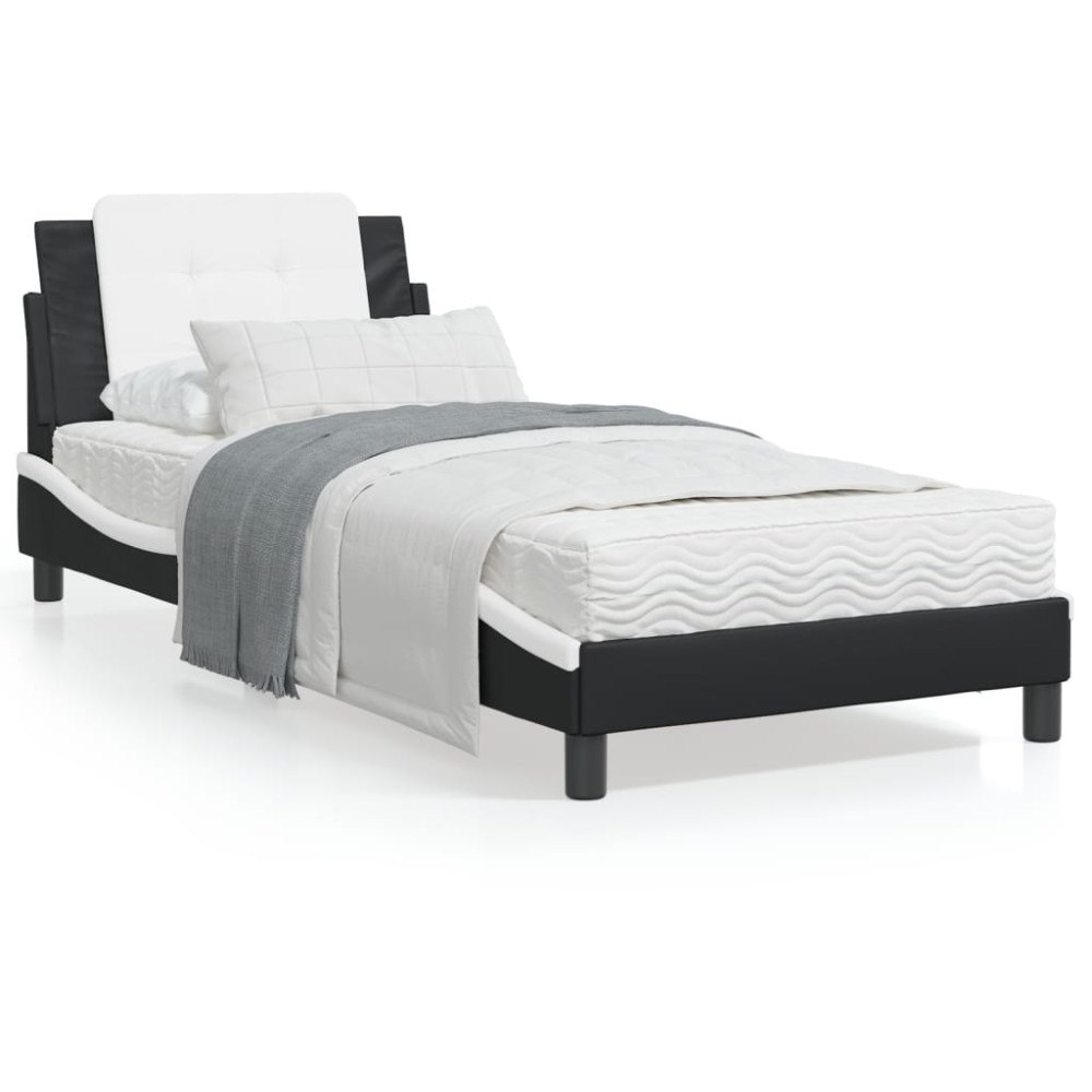 vidaXL Bed Frame without Mattress "Zadar" Black 152x203 cm Velvet