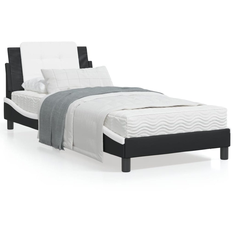 vidaXL Bed Frame without Mattress "Zadar" Black 152x203 cm Velvet