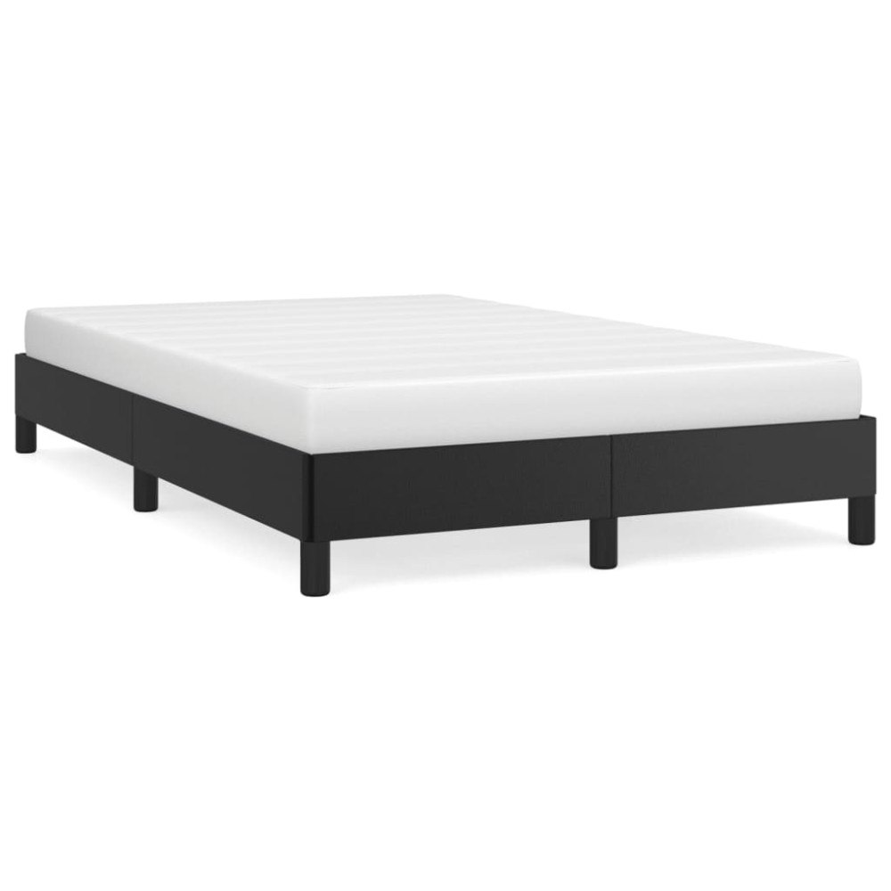 vidaXL sängram utan madrass svart 120x190 cm konstläder