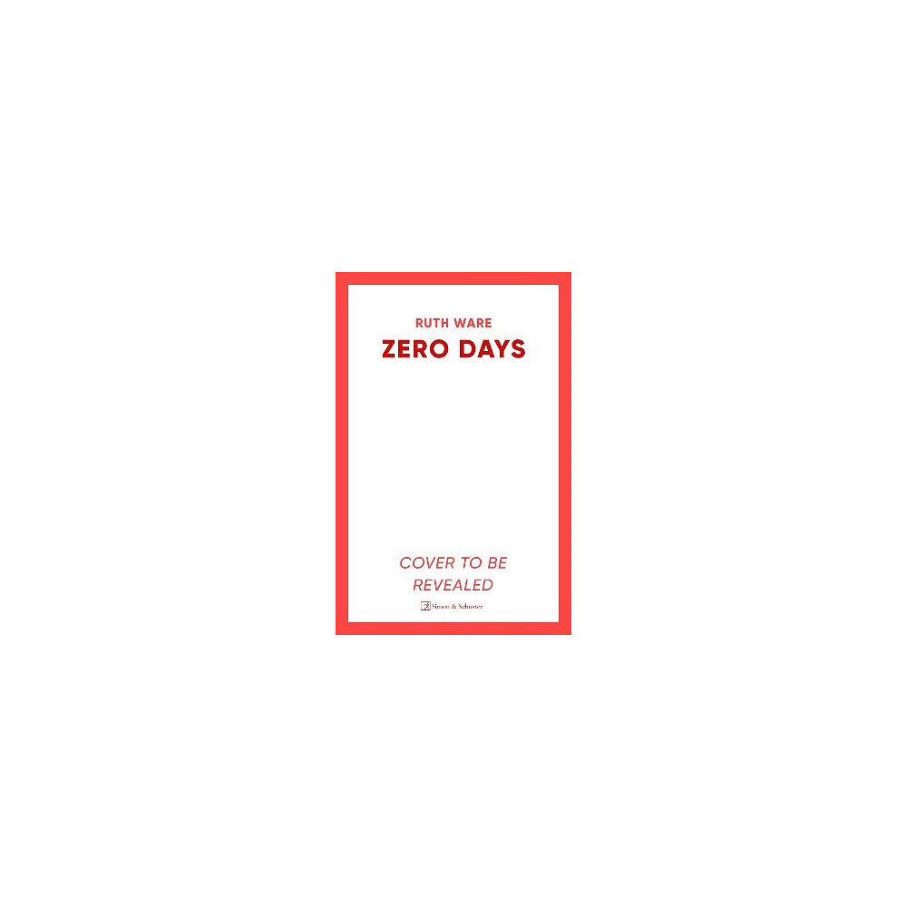 Ruth Ware Zero Days (pocket, eng)