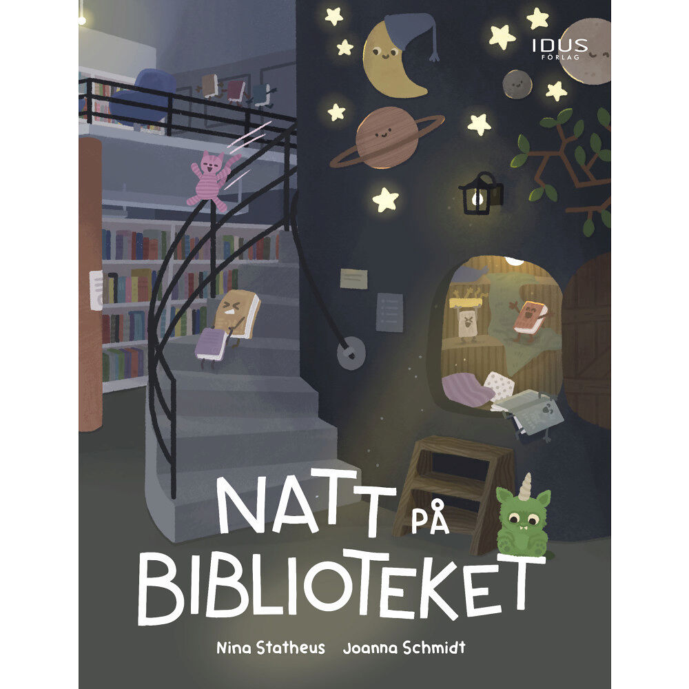 Nina Statheus Natt på biblioteket (inbunden)