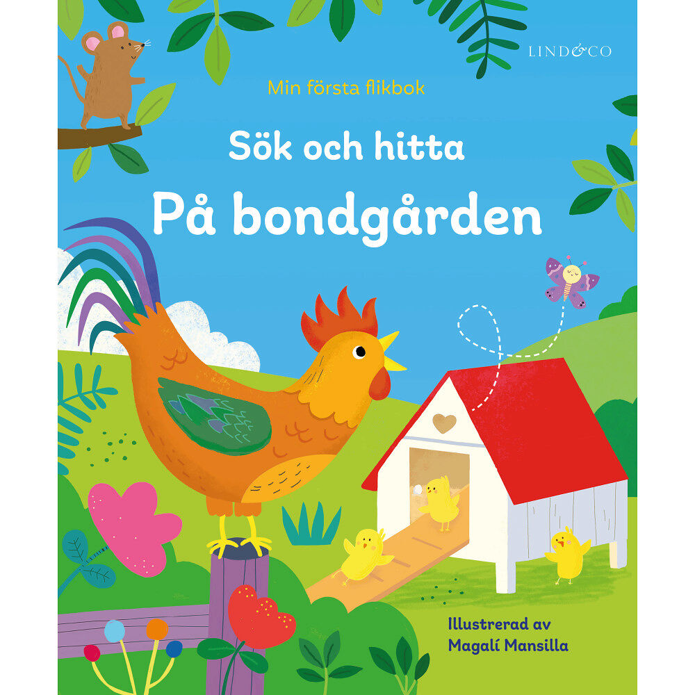 Alice Beecham Min första flikbok : sök och hitta på bondgården (bok, board book)