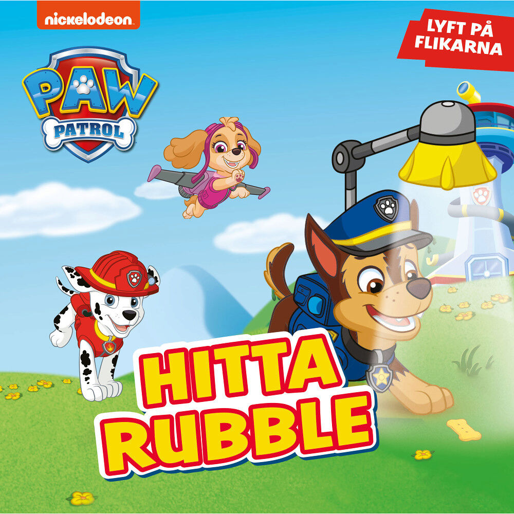 Karrusel Forlag Cargo Int Aps Paw Patrol. Hitta Rubble - lyft på flikarna (bok, board book)