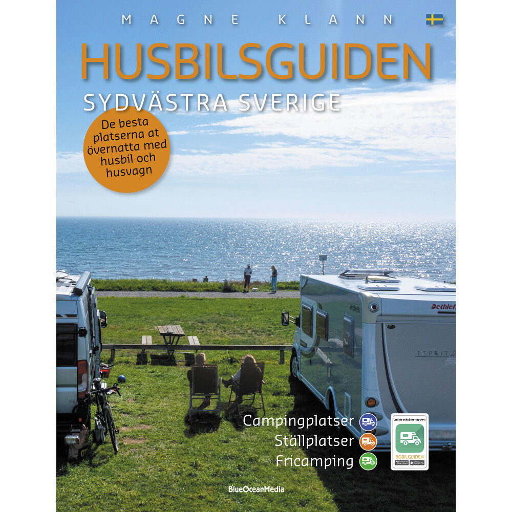 Blue Ocean Media AS Husbilsguiden : sydvästra Sverige (bok, spiral)