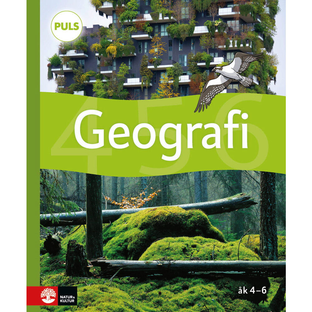 Katarina Olsson PULS Geografi 4-6 Grundbok, fjärde uppl (inbunden)