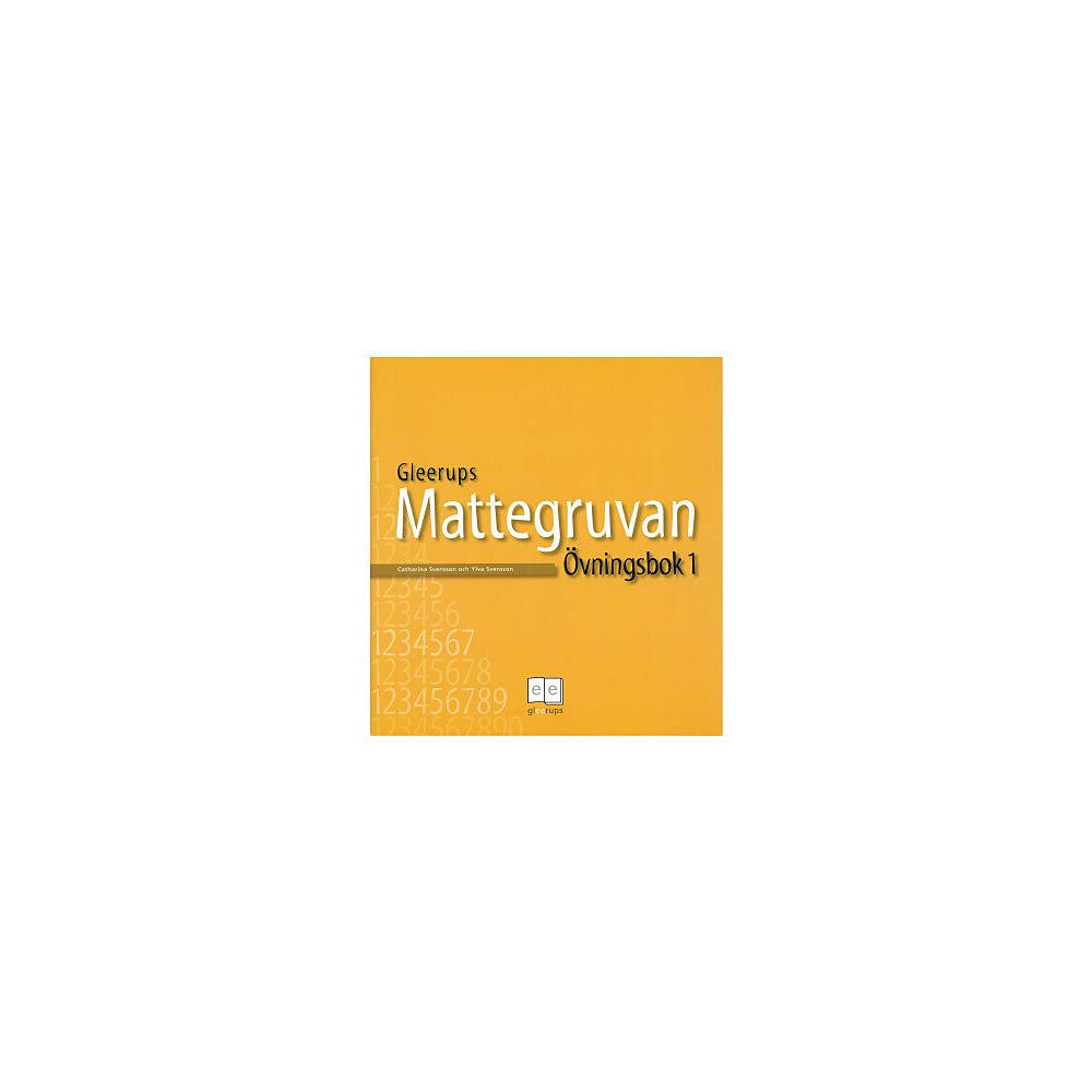 Catharina Svensson Mattegruvan Övn bok nivå 1 2:a uppl (häftad)