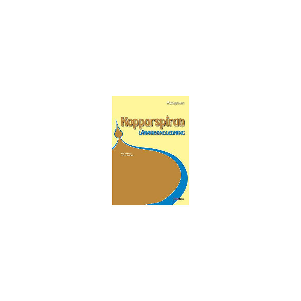 Ylva Svensson Mattegruvan 4-6 Kopparspiran Lärarhandl (bok, spiral)