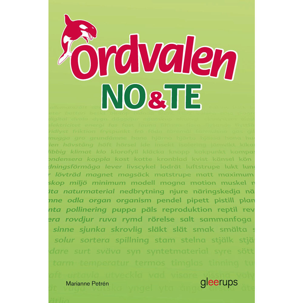 Marianne Petrén Ordvalen NO & TE (häftad)