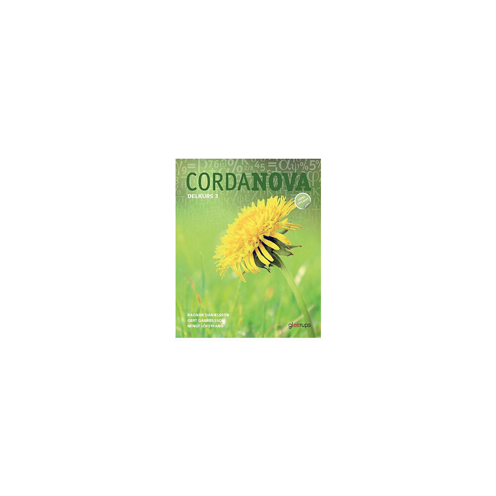 Ragnar Danielsson CordaNova delkurs 3 elevbok (bok, board book)