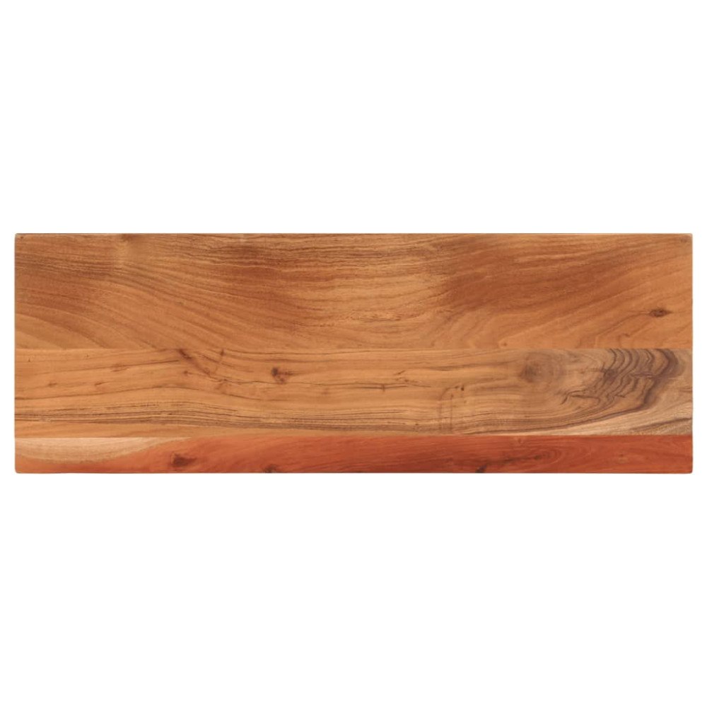 vidaXL Bordsskiva 90x20x3,8 cm rektangulär massiv akacia