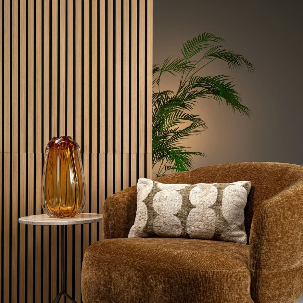 WallArt WallArt Aku akustiska väggpaneler naturlig ek 4 st