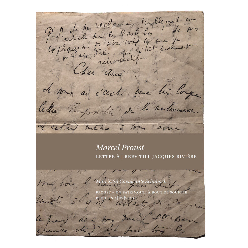 Marcel Proust Lettre à / Brev till Jacques Rivière (häftad)