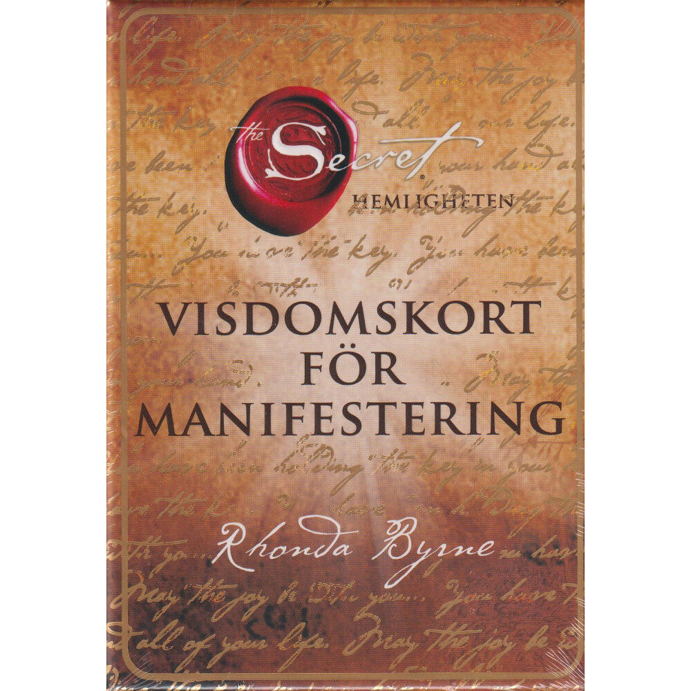 Rhonda Byrne The Secret : visdomskort för manifestering