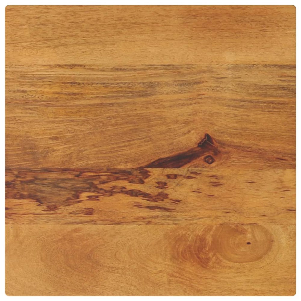 vidaXL Bordsskiva 60x60x3,8 cm fyrkantig massivt mango-trä