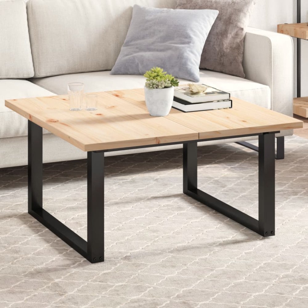 vidaXL Bordsskivor 2 st 90x45x2,5 cm rektangulär massiv furu