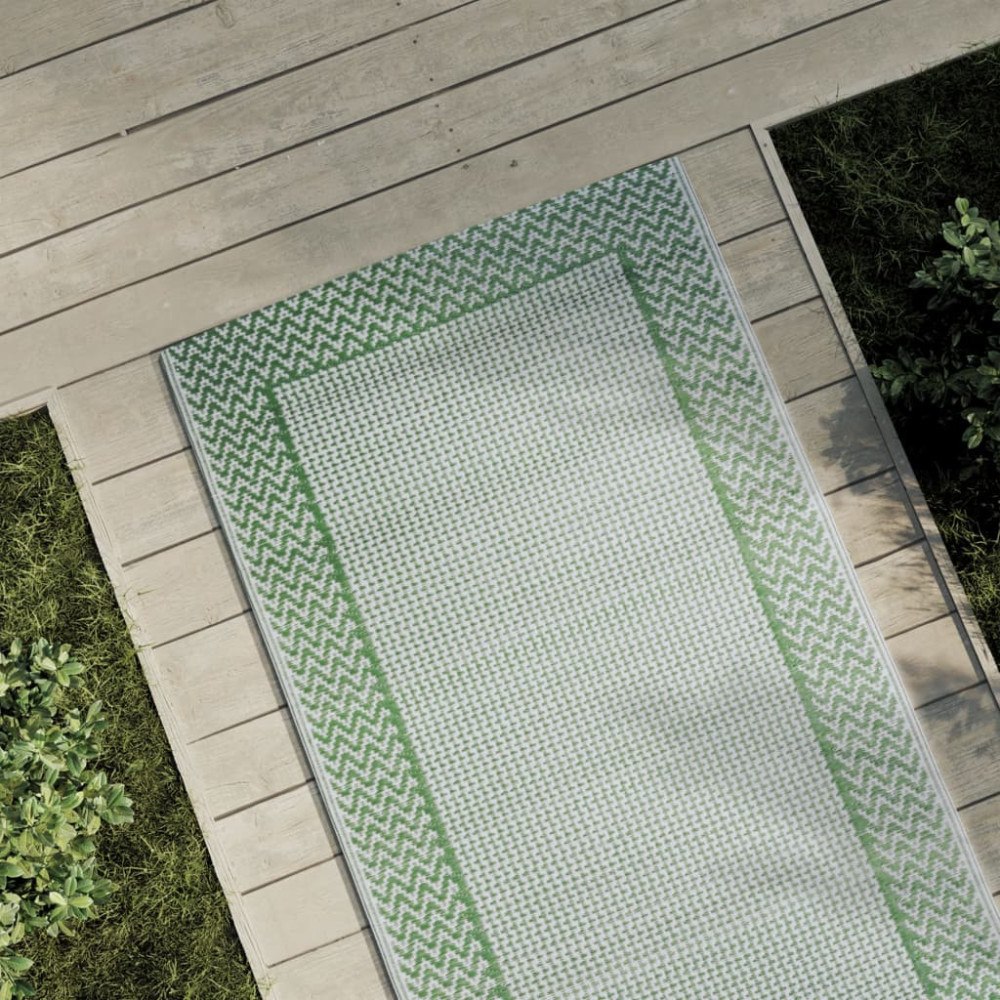 vidaXL Utomhusmatta ARAKIL grön 80x250 cm PP