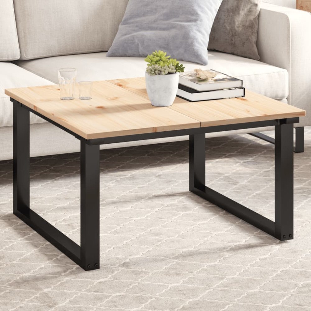 vidaXL Bordsskivor 2 st 80x40x1,7 cm rektangulär massiv furu