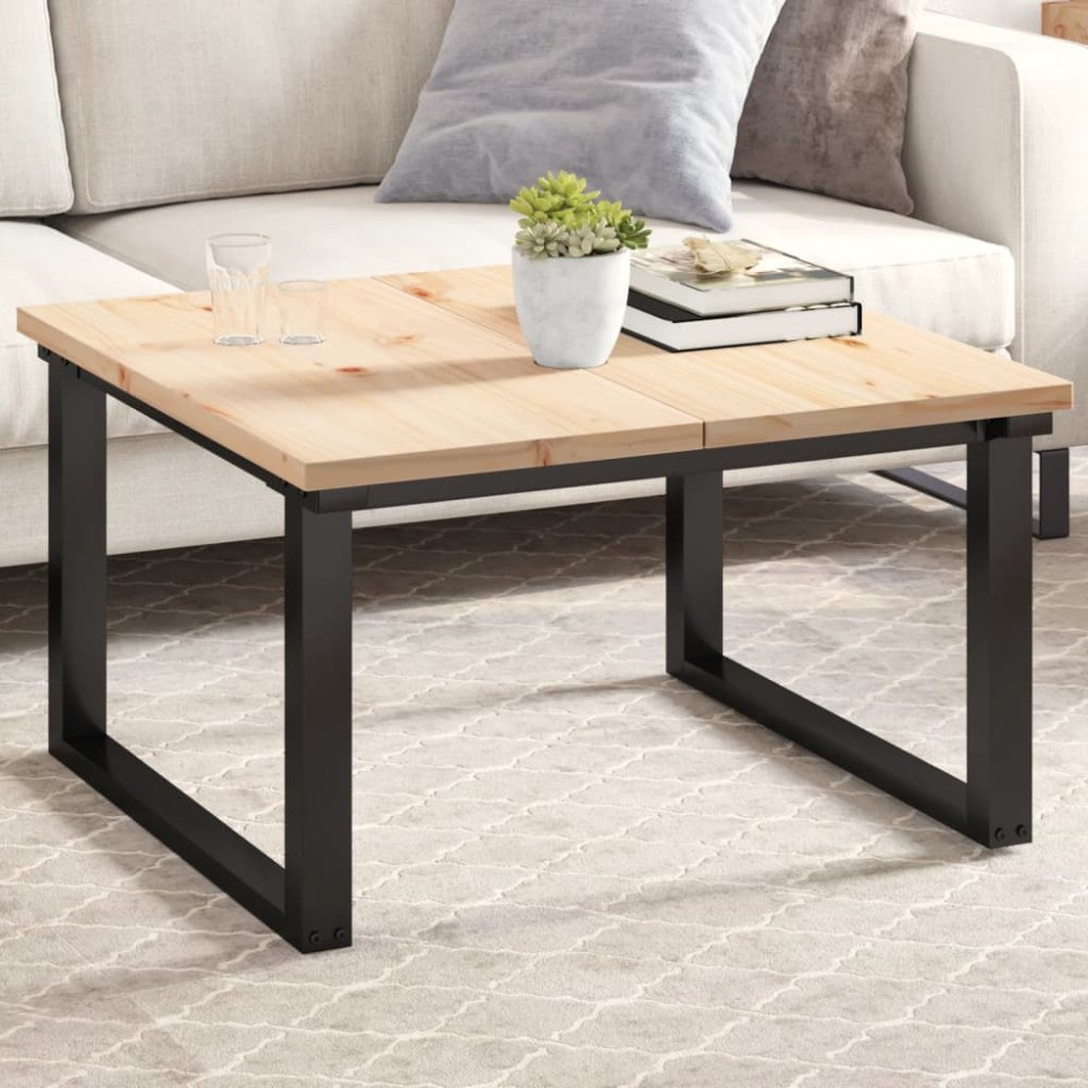 vidaXL Bordsskivor 2 st 80x40x2,5 cm rektangulär massiv furu