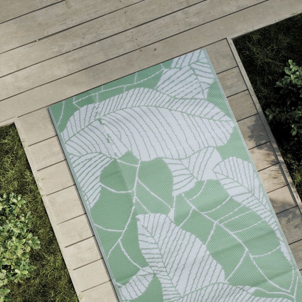 vidaXL Utomhusmatta ARAKIL grön 80x150 cm PP
