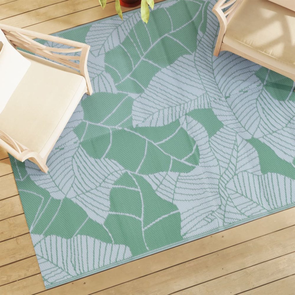 vidaXL Utomhusmatta ARAKIL grön 160x230 cm PP