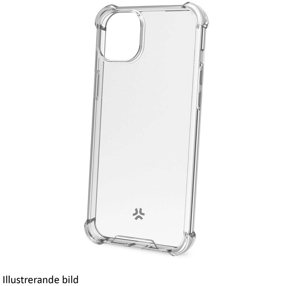 Celly Armor Stöttåligt skal iPhone 16 Transparent