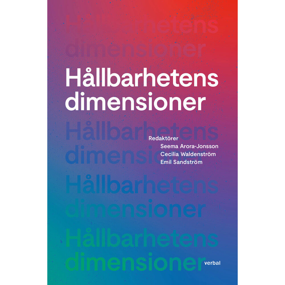 Carola Wingren Hållbarhetens dimensioner (bok, danskt band)