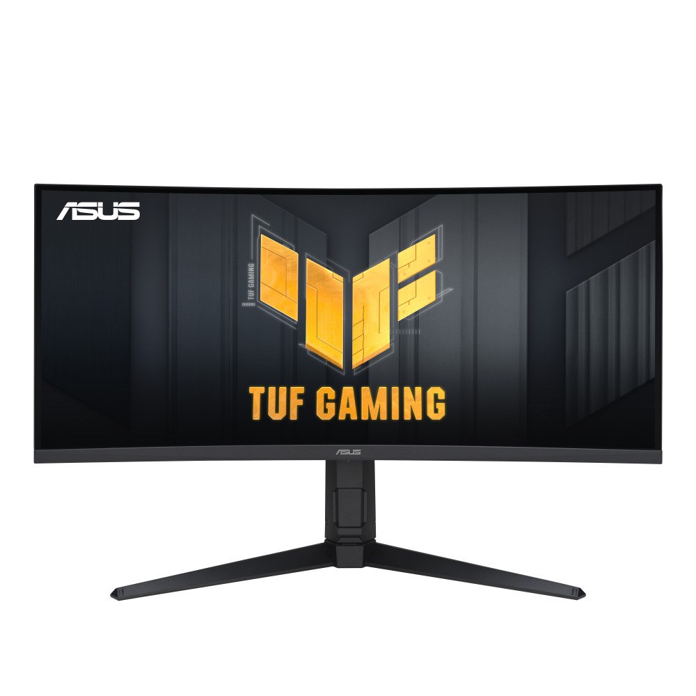 ASUSTeK COMPUTER ASUS TUF Gaming VG34VQL3A platta pc-skärmar 86,4 cm (34") 3440 x 1440 pixlar UltraWide Quad HD LCD Svart