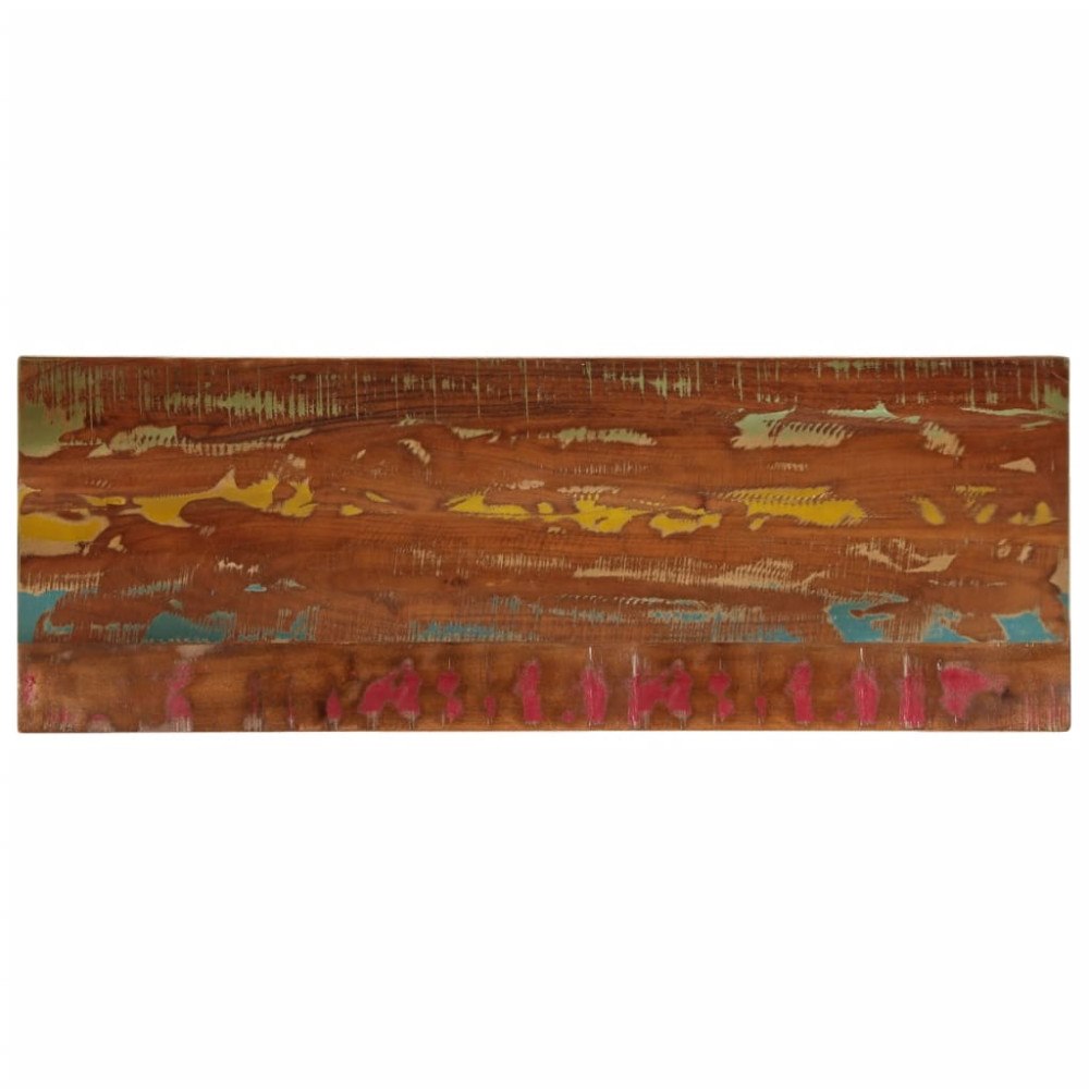 vidaXL Bordsskiva 140x50x3,8 cm rektangulär massivt återvunnet trä