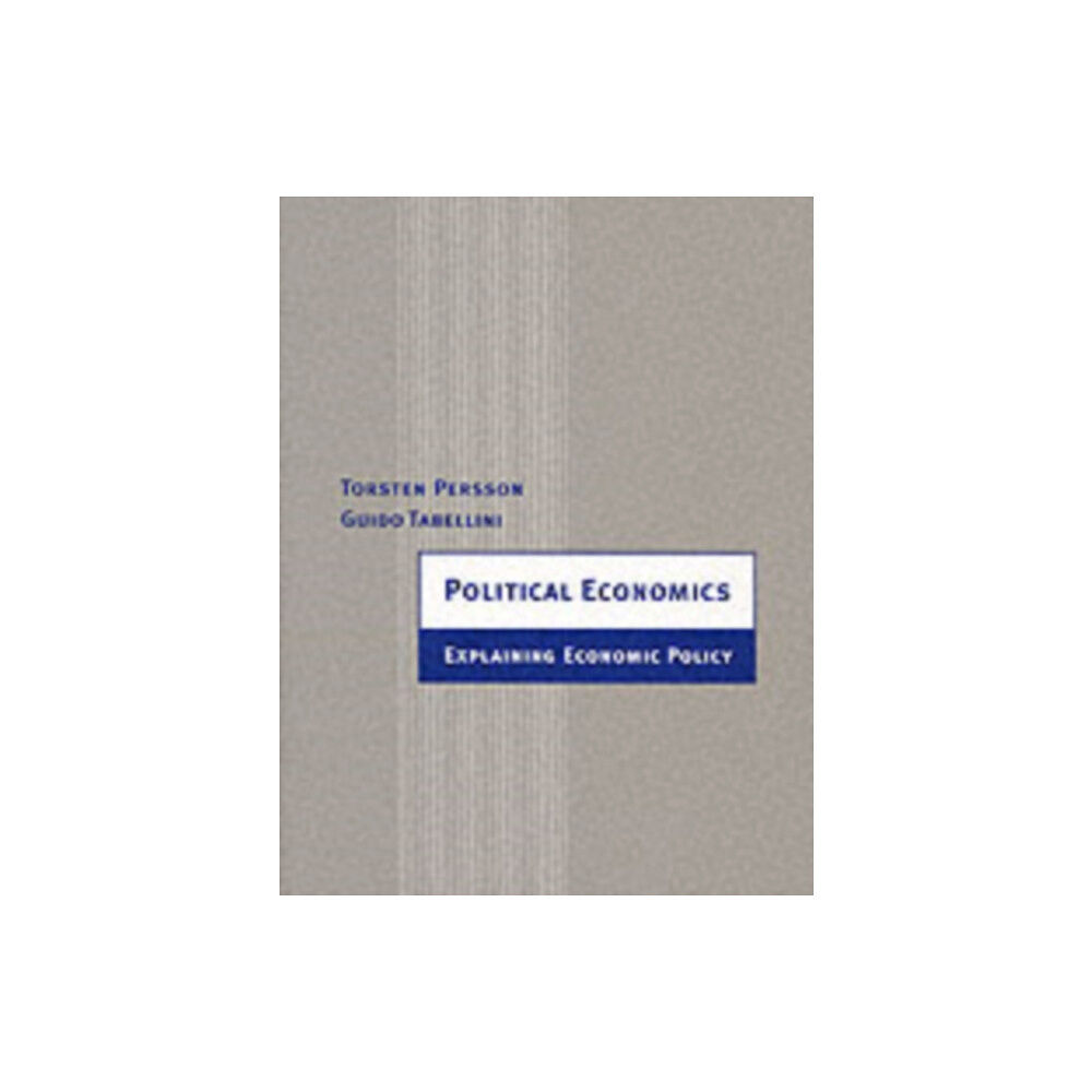 Mit press ltd Political Economics (häftad, eng)