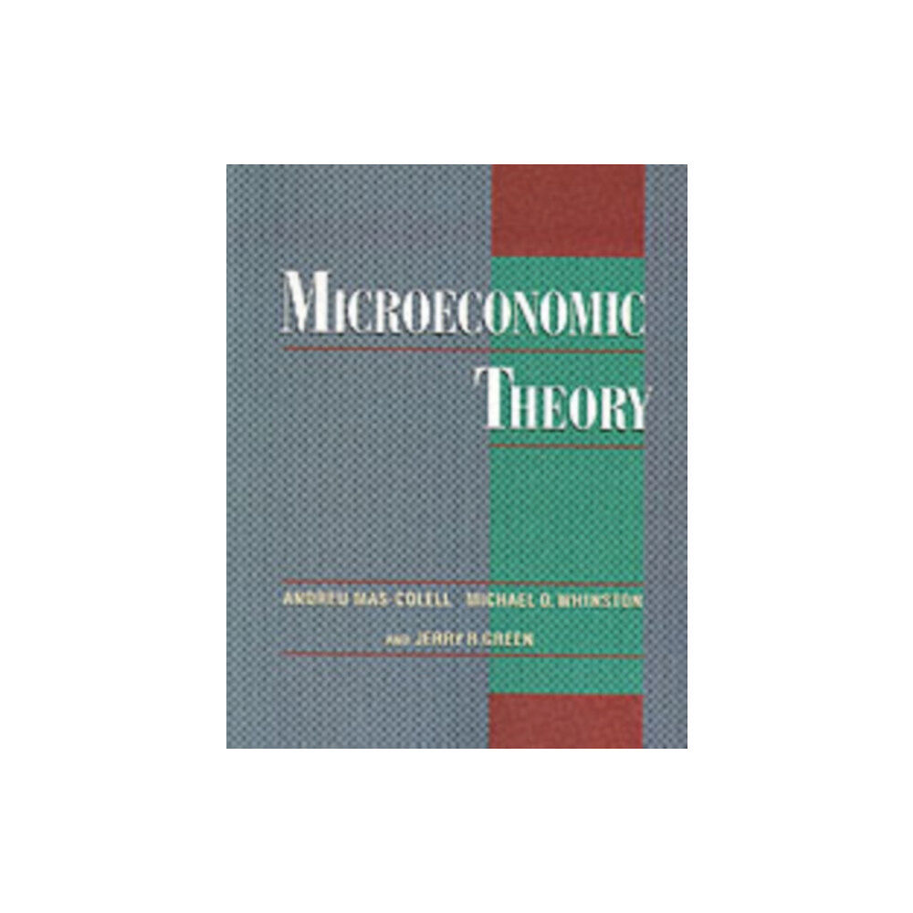 Oxford University Press Inc Microeconomic Theory (häftad, eng)