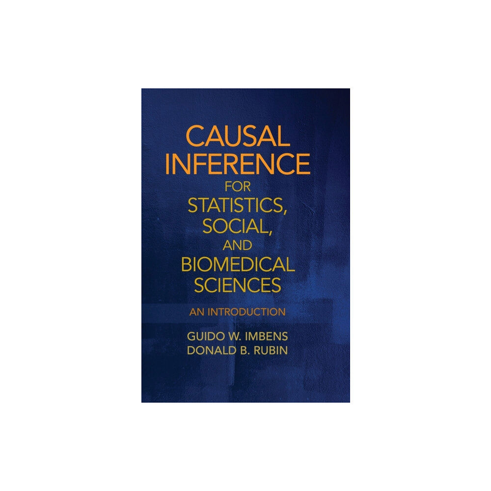 Cambridge University Press Causal Inference for Statistics, Social, and Biomedical Sciences (inbunden, eng)