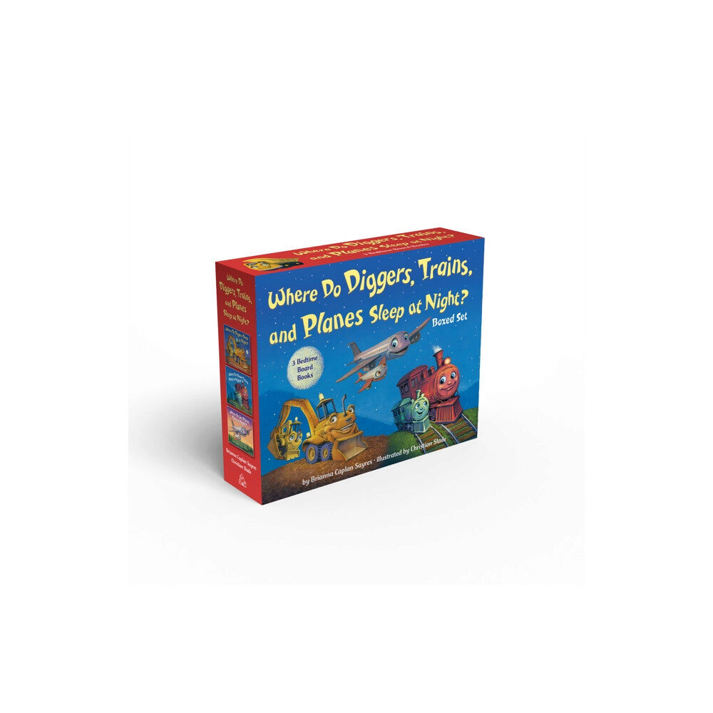 Random House USA Inc Where Do Diggers, Trains, and Planes Sleep at Night? (bok, board book, eng)