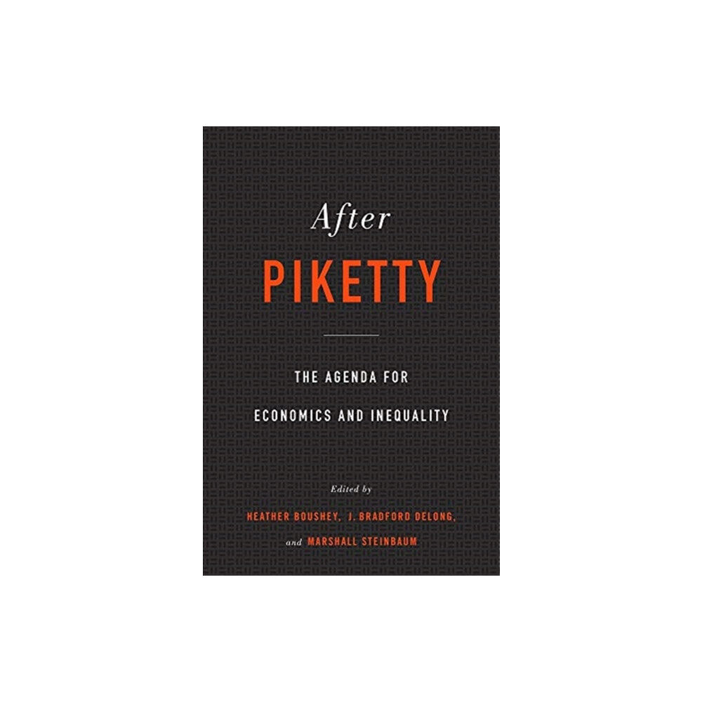 Harvard university press After Piketty (häftad, eng)