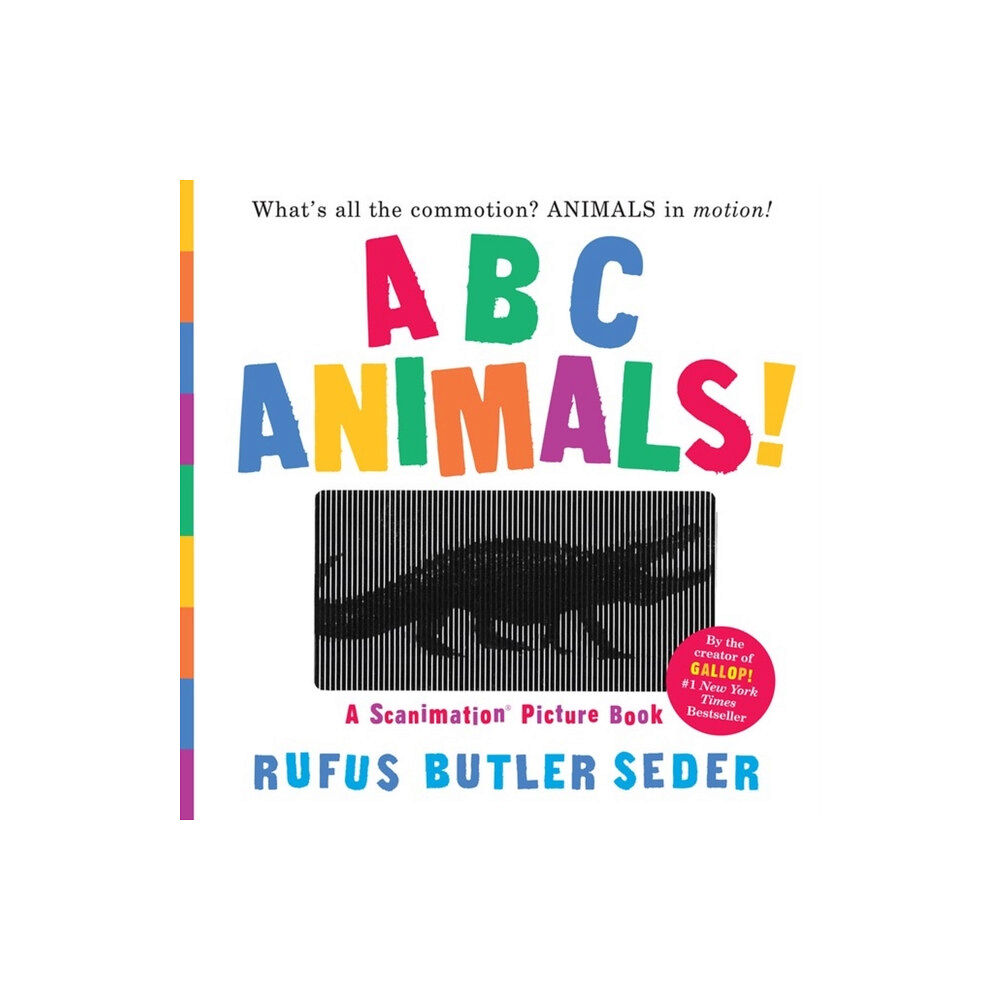 Workman Publishing ABC Animals!: A Scanimation Picture Book (inbunden, eng)