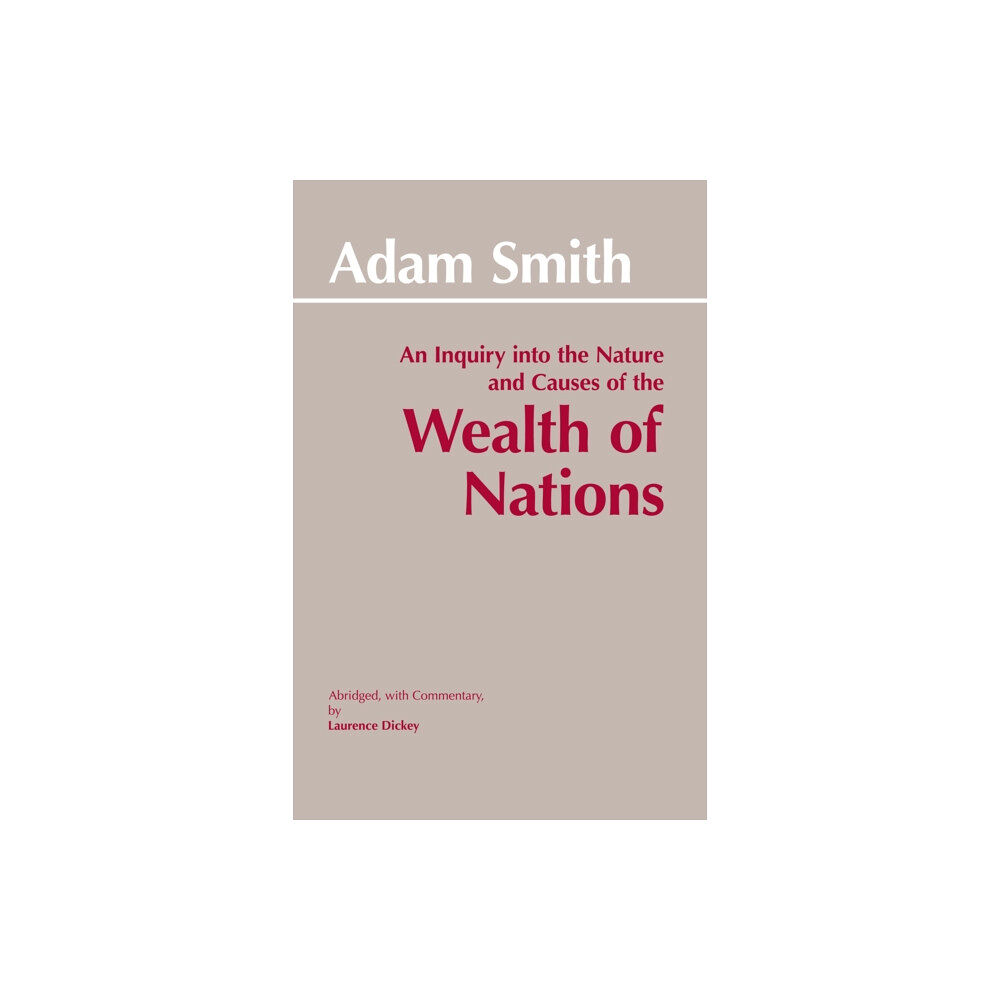 Hackett Publishing Co, Inc The Wealth of Nations (häftad, eng)