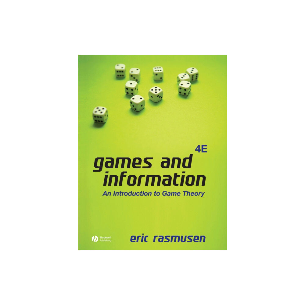 John Wiley And Sons Ltd Games and Information (inbunden, eng)