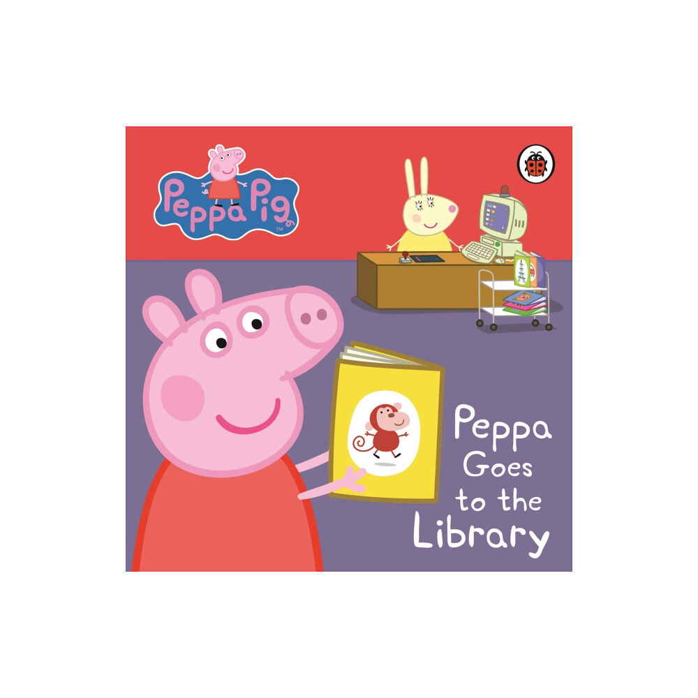 Penguin Random House Children's UK Peppa Pig: Peppa Goes to the Library: My First Storybook (bok, board book, eng)